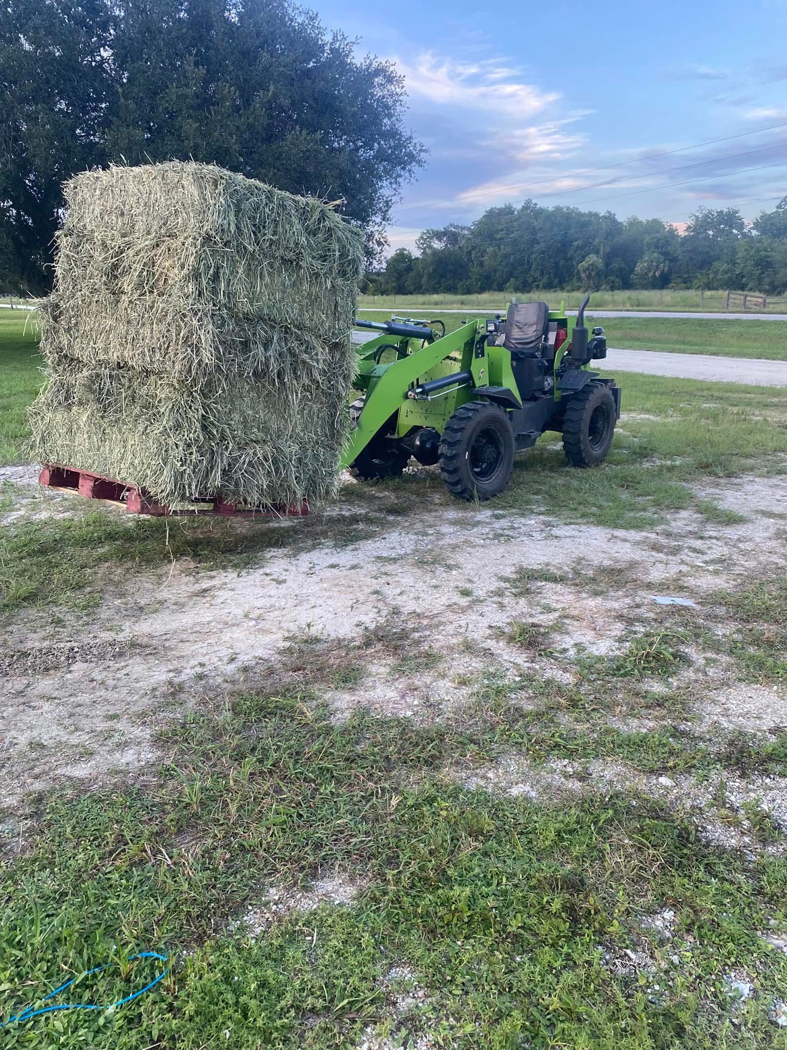 Hay delivery in Southwest Ranches